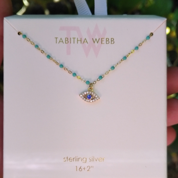 Tabitha Webb🕸️ Evil😈 Eye👁️ Pendant Necklace - Picture 7 of 8